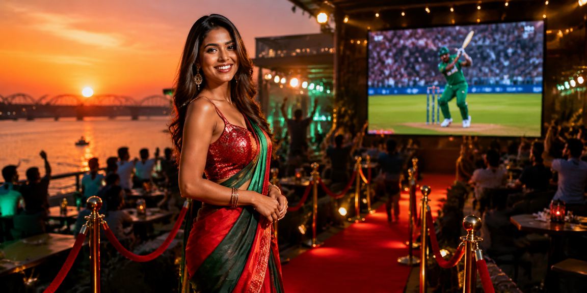 Model placing cricket bets in Rajshahi